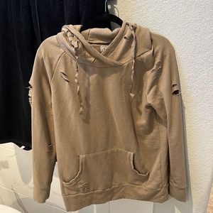 Tan sweatshirt